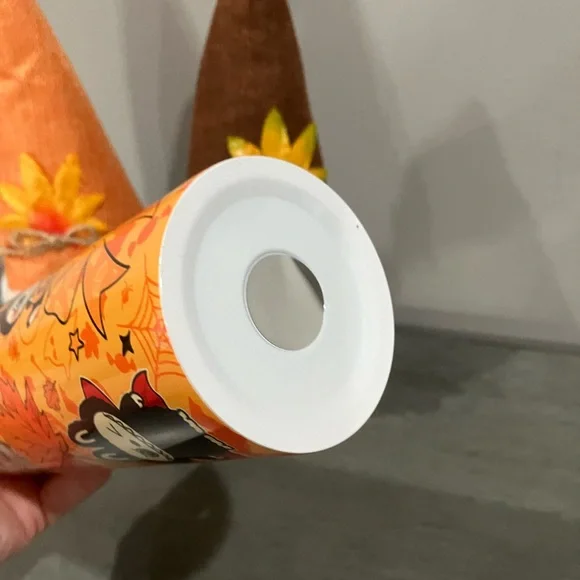 Halloween Themed Orange Tumbler - Picture 4 of 5